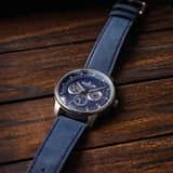 Marlow Miller Chronograf Armbanduhr mit Lederarmband