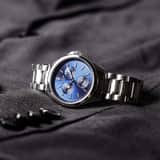 Marlow Miller Chronograf Armbanduhr mit Edelstahlarmband