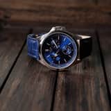 Marlow Miller Chronograf Armbanduhr mit Lederarmband