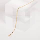 Armband, 925 Silber, vergoldet, mit Schlangenglied