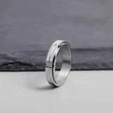 Anti-Stress-Ring aus Edelstahl