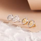 Guess Ohrstecker aus vergoldetem Edelstahl STUDS PARTY