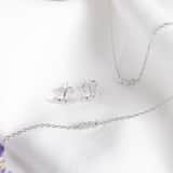 Armband aus 925er Silber mit drei Zirkoniasteinen