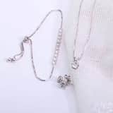 Zilveren tennisarmband kristal white