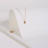 Zilveren goldplated ring voor dames