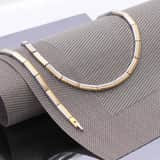 Armband, Edelstahl/vergoldet