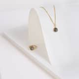 Zilveren goldplated ring met labradoriet voor dames