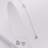 Armband, 925 Silber, Herz mit Infinity-Zeichen und Zirkonia