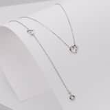 Armband, 925 Silber, Herz mit Zirkonia