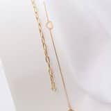 14 karaat geelgouden closed forever armband