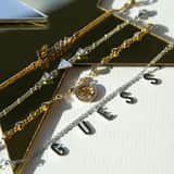 Guess-Armband, Edelstahl, Buchstaben, LOS ANGELES