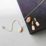 Zilveren goldplated zegelring met zirkonia voor dames