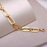 Armband, Edelstahl, vergoldet (750 Gold), Honore