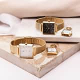 Regal Collection dames horloge met een mesh band