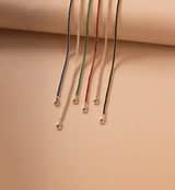 Silbernes, goldbeschichtetes Armband für Damen