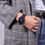 Casio Retro Digitaluhr Schwarz F-91W-1YEG