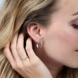 14 Karaat geelgouden ring solitair met zirkonia