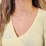 9 karaat ketting met anker schakel