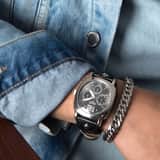 Herrenarmband aus Edelstahl Glied