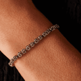 Zilveren armband fantasie