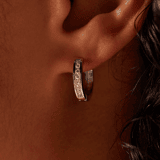 Ohrringe, 925 Silber, mit Zirkonia