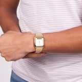 Casio Retro Analoog en digitaal Heren Horloge Goudkleurig AQ-230GA-9DMQYES
