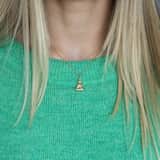 9 Karaat hanger buddha