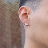 Ohrringe, 585 Gelbgold, mit Zirkonia