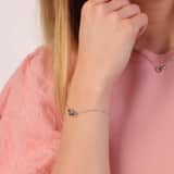 Silbernes Armband Ringe