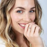 585 Gelbgold-Ring Fantasie mit Diamant