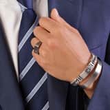 Armband aus Edelstahl, Bangle 10 mm, matt