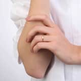 Zilveren goldplated ring voor dames
