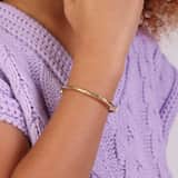 9 Karaat kinder bangle twist