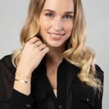 9 Karaat armband herringbone