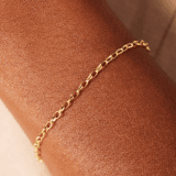375 Gold Armband mit Diamantschliff