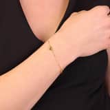 375 Gold Armband mit 3 Herzchen