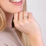 585 Weißgold-Ring mit Diamanten