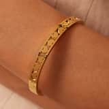 Guess stainless steel goldplated bangle armband Heart