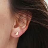 Ohrringe, 585 Gelbgold, rund, 6 mm