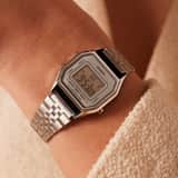 Casio Retro Digitaal Horloge Zilverkleurig LA680WEA-7EF