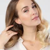 14 Karaat geelgouden ring schicht