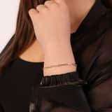 14 Karaat geelgouden armband closed forever