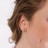 Ohrringe aus 925 Silber, 12 mm