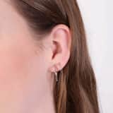 Ohrringe aus 925 Silber, 12 mm