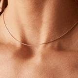 Gerecycled zilveren ketting met anker schakel