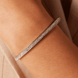 Guess Bangle, Armreif, Edelstahl, Kristall