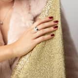 Ring, 925 Silber, mit Zirkonia