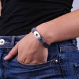Graues Byoux Armband mit Stern