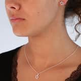 Byoux-Set, Kette mit Ohrringen, Sternchen