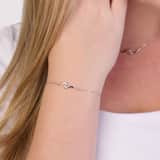 Zilveren armband golf